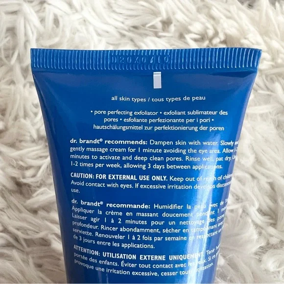 Dr. Brandt PoreDermabrasion Pore Perfecting Exfoliator NIB - Picture 9 of 16